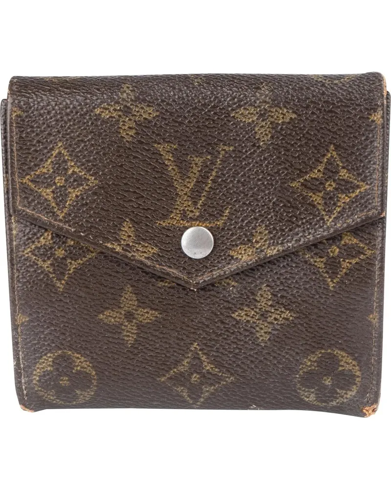 Louis Vuitton Portemonnaie  Canvas Monogram Elise Wallet braun Braun
