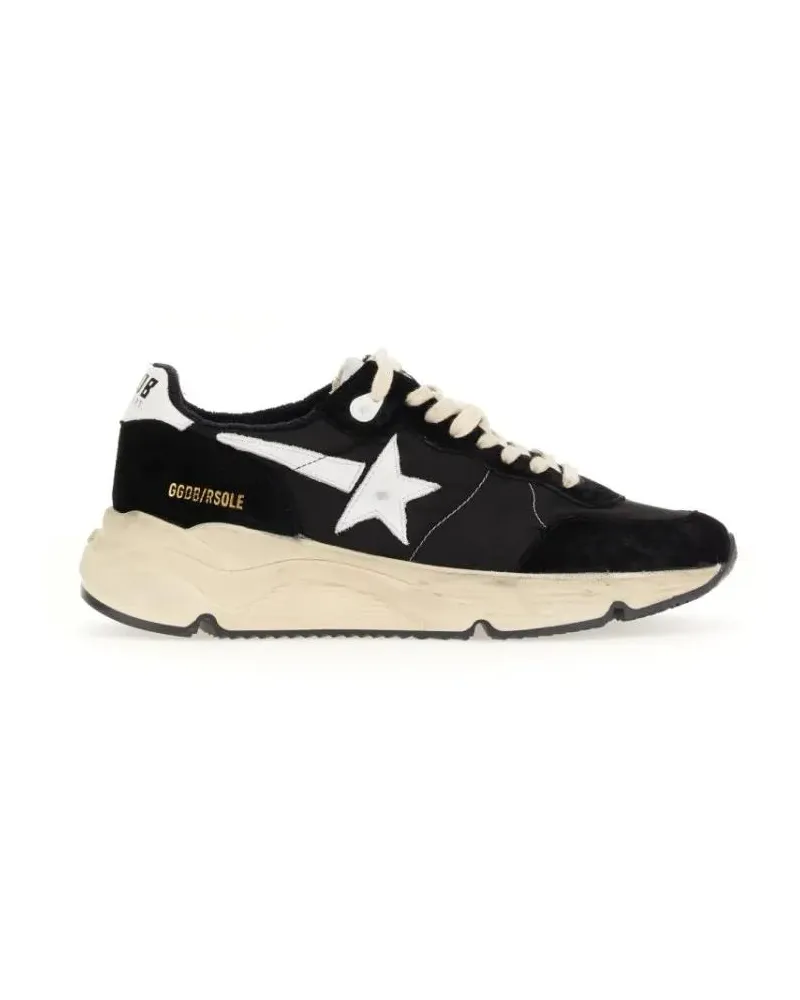 Golden Goose Low-Top Sneaker Running Sole Sneaker schwarz Schwarz