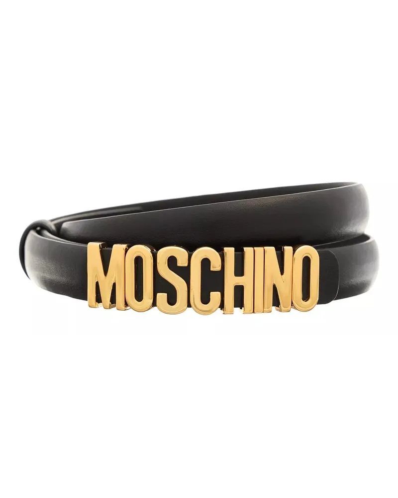 Moschino Gürtel Belts schwarz Schwarz