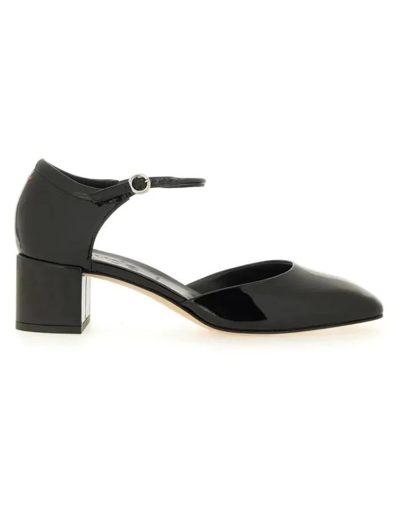 aeyde Hohe Schuhe "Magda" Pump schwarz Schwarz