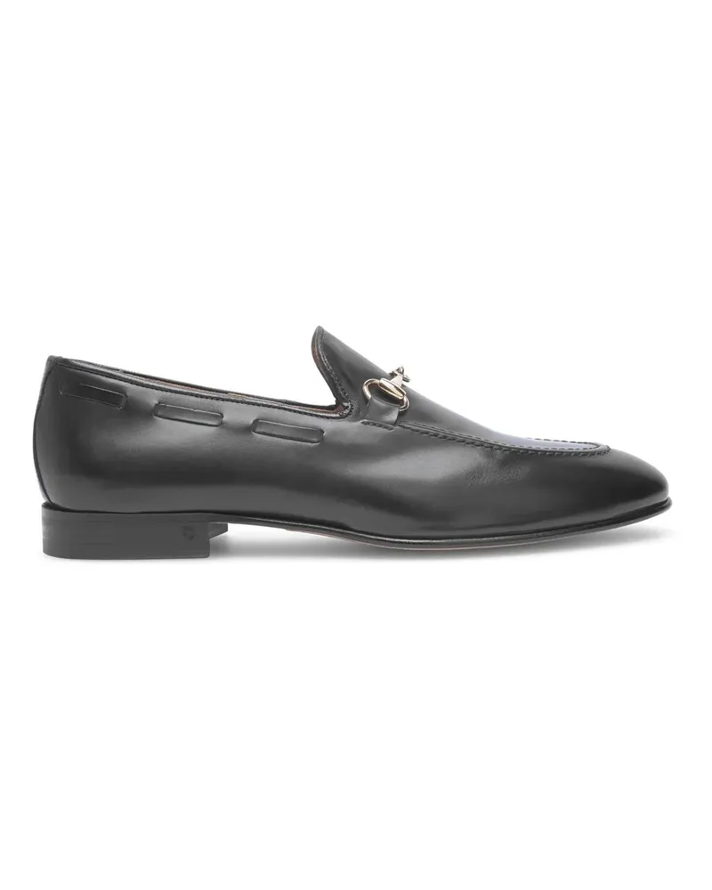 Henry Stevens Slipper & Pantoletten Loafer Maxwell HL schwarz Schwarz