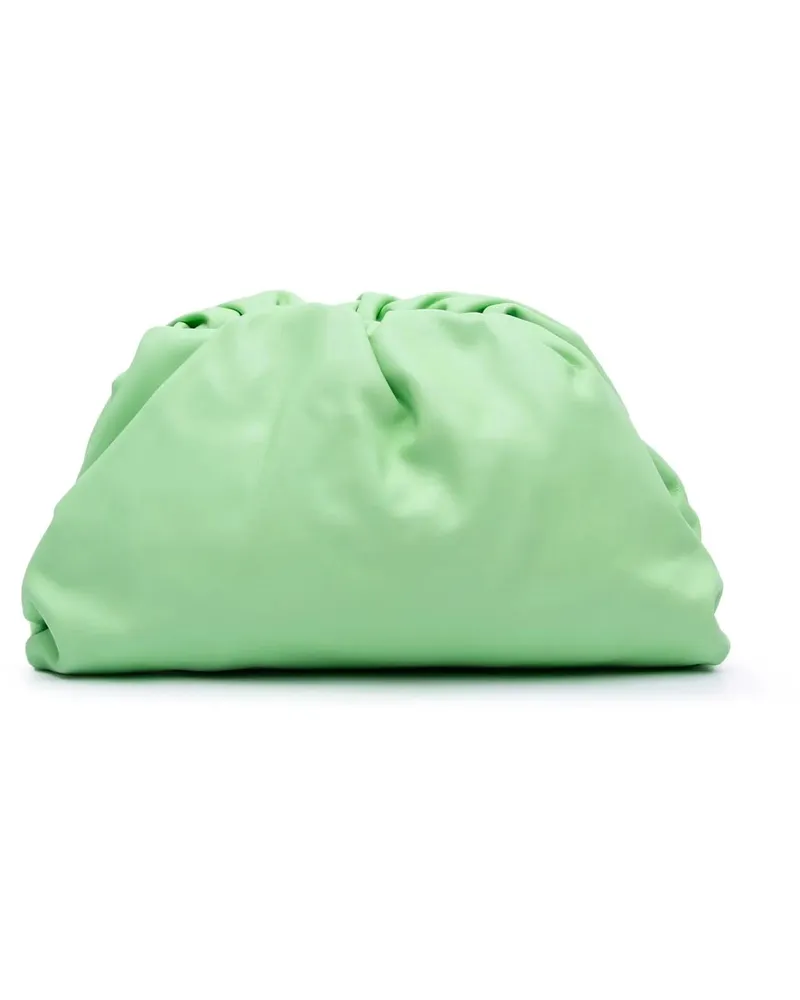 Bottega Veneta Clutches Teen Lambskin Pouch grün Grün