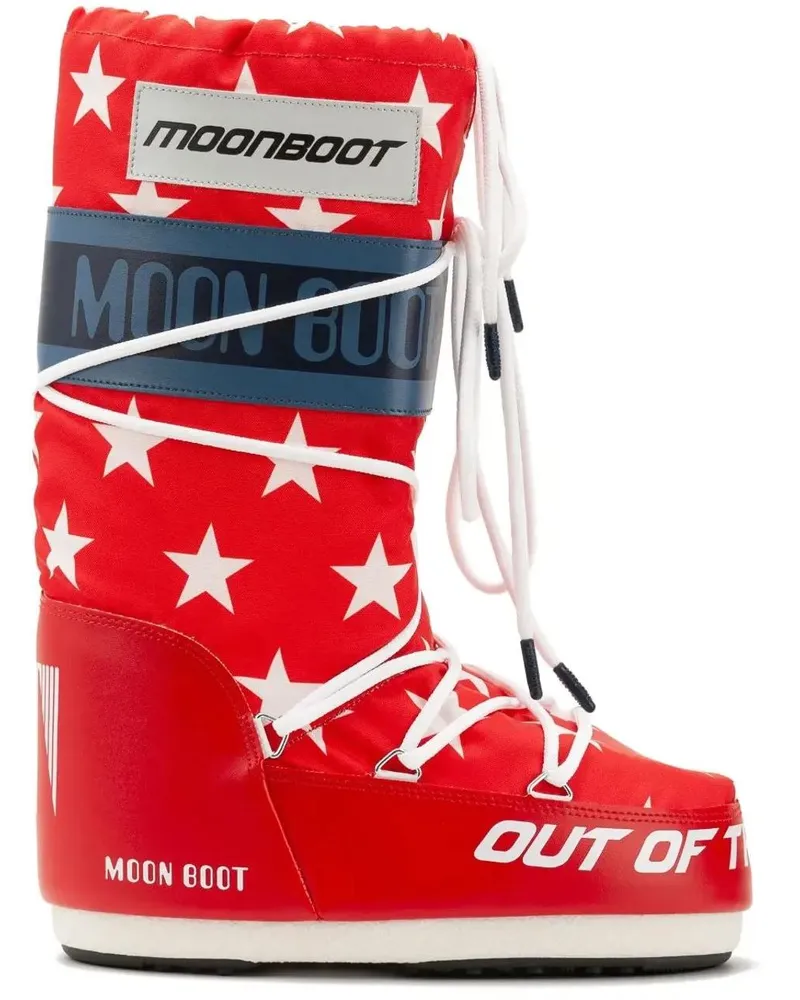 Moon Boot Low-Top Sneaker Icon Retrobiker Snow Boots rot Rot
