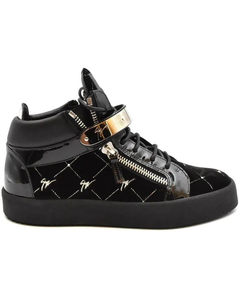 Giuseppe Zanotti Low-Top Sneaker Sneakers Black schwarz Schwarz