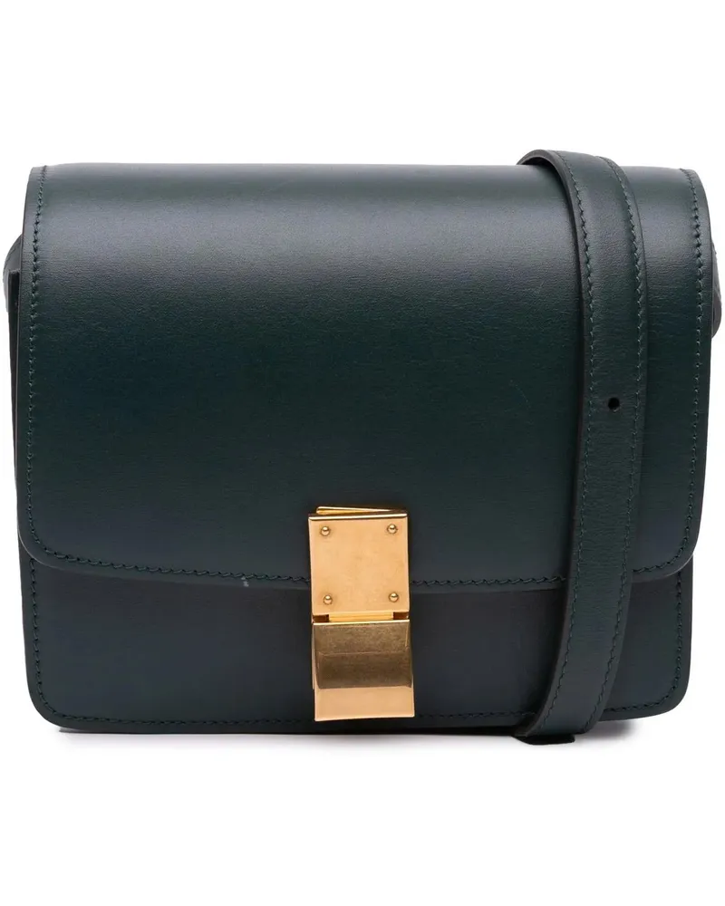 Celine Hobo Bags Small Calfskin Classic Box grün Grün