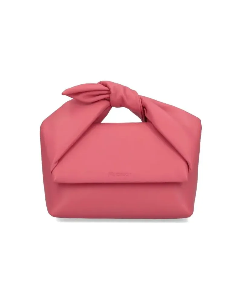 J.W.Anderson Hobo Bags "Twister" Medium Crossbody Bag – Pink pink Rosa
