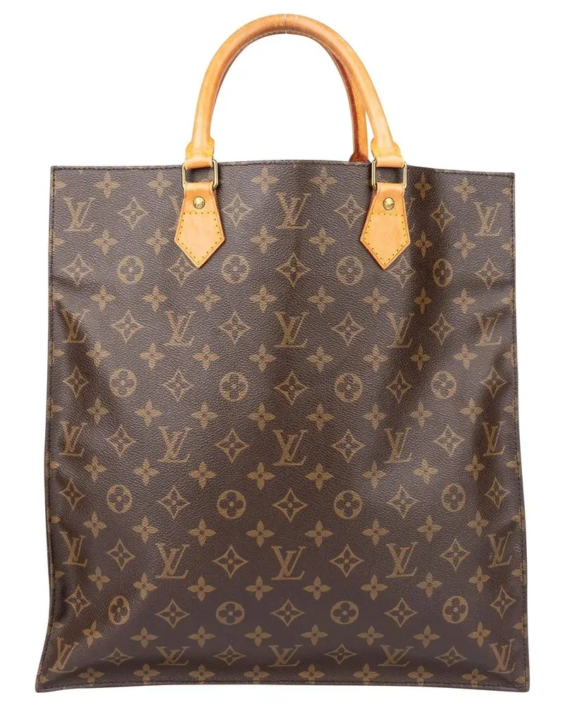 Louis Vuitton Crossbody Bags  Canvas Monogram Sac Plat Handbag bunt Bunt
