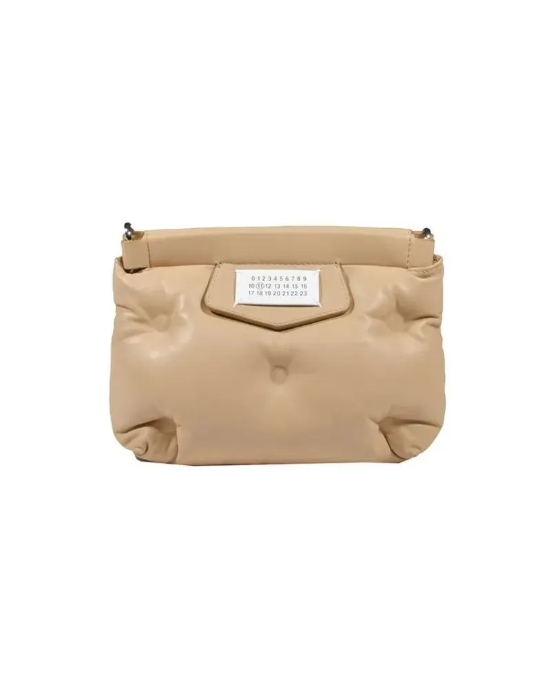 Maison Margiela Crossbody Bags Glam Slam Red Carpet Padded Mini Nude Bag beige Beige