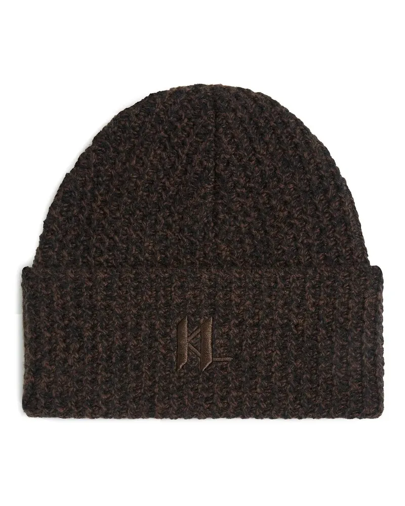 Karl Lagerfeld Caps & Mützen K/Monogram Beanie braun Braun