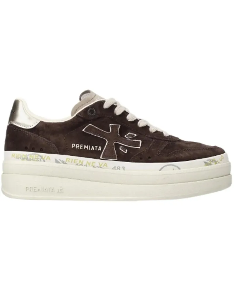 Premiata Low-Top Sneaker Sneakers Brown braun Braun