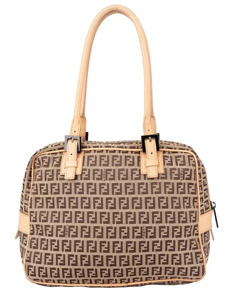 Fendi Crossbody Bags  FF Monogram Zucca Handbag bunt Bunt