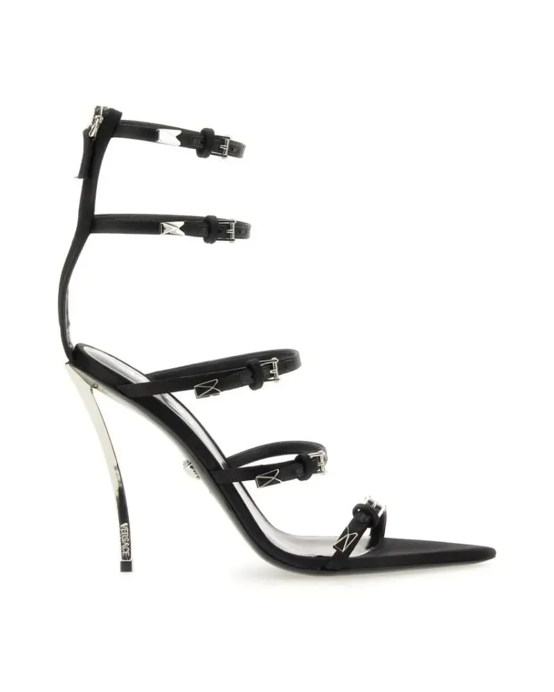 Versace Sandalen Pin-Point Sandal schwarz Schwarz