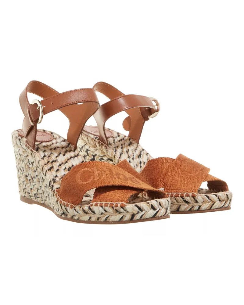 Chloé Sneaker Espadrille Sandals braun Braun