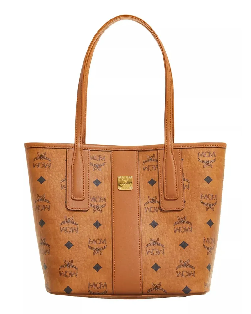 MCM Shopper Liz Vi Shopper Mini Cognacbraun