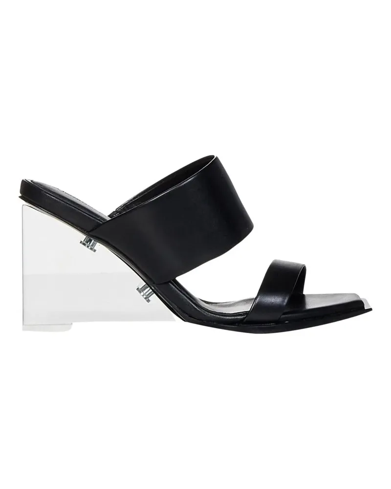 Alexander McQueen Slipper & Pantoletten Sandals Black schwarz Schwarz