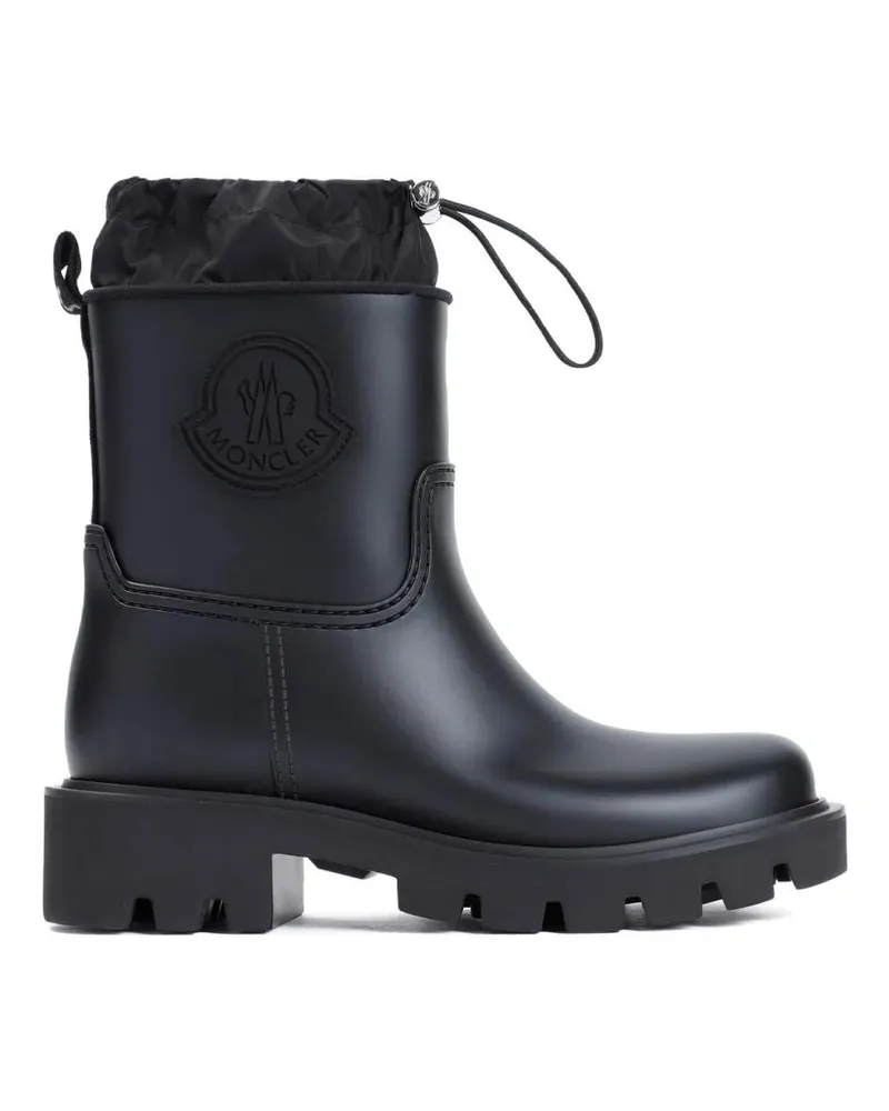 Moncler Stiefel Kickstream Black Pvc Boots schwarz Schwarz