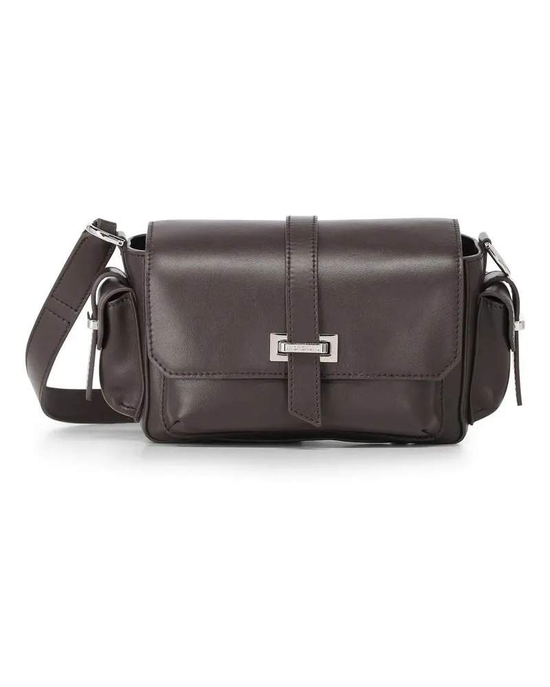 Hogan Crossbody Bags Kleine Flap Bag braun Braun