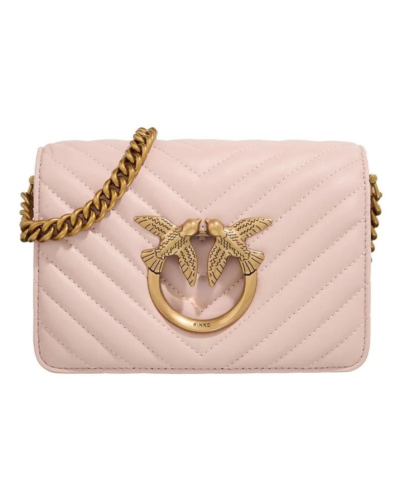 Pinko Crossbody Bags Love Click Mini rosa Gold