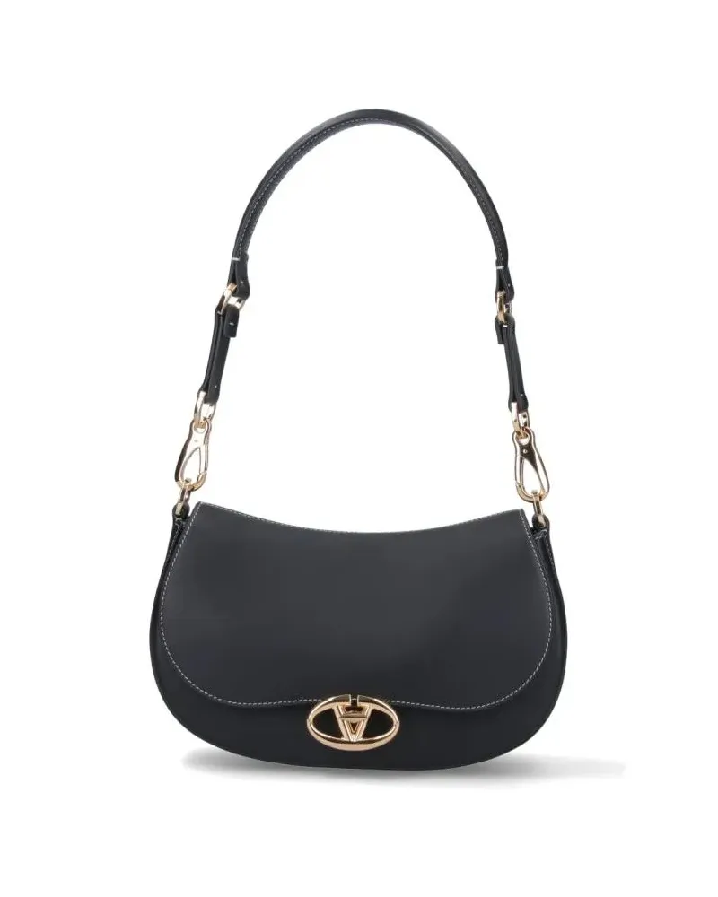 Valentino Garavani Hobo Bags Small 'Ohval' Shoulder Bag – Black schwarz Schwarz