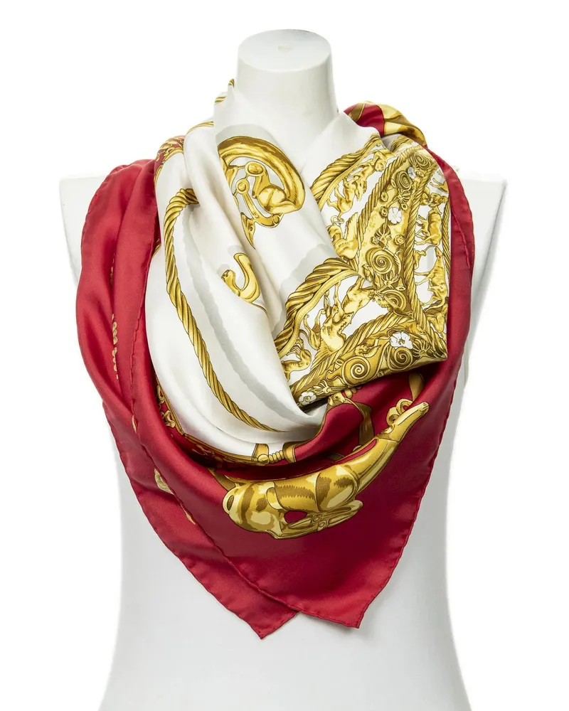 Hermès Crossbody Bags Scarf rot Rot