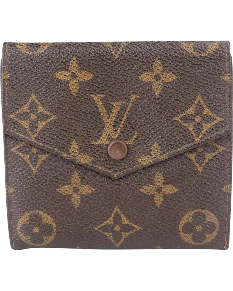 Louis Vuitton Portemonnaie  Canvas Monogram Elise Wallet braun Braun