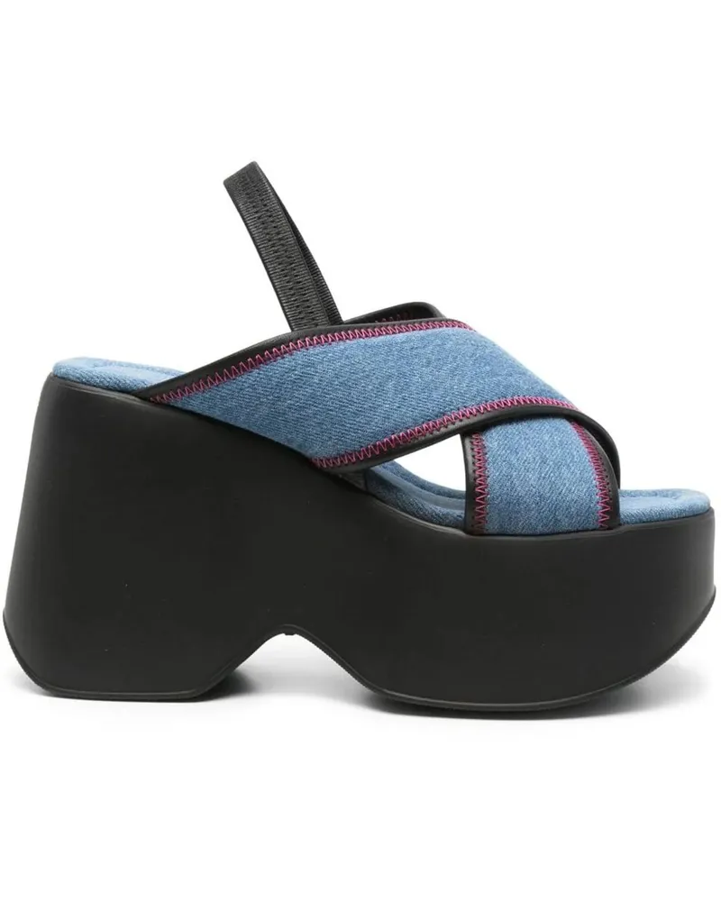 Vic Matié Sandalen Sandals Denim blau Blau