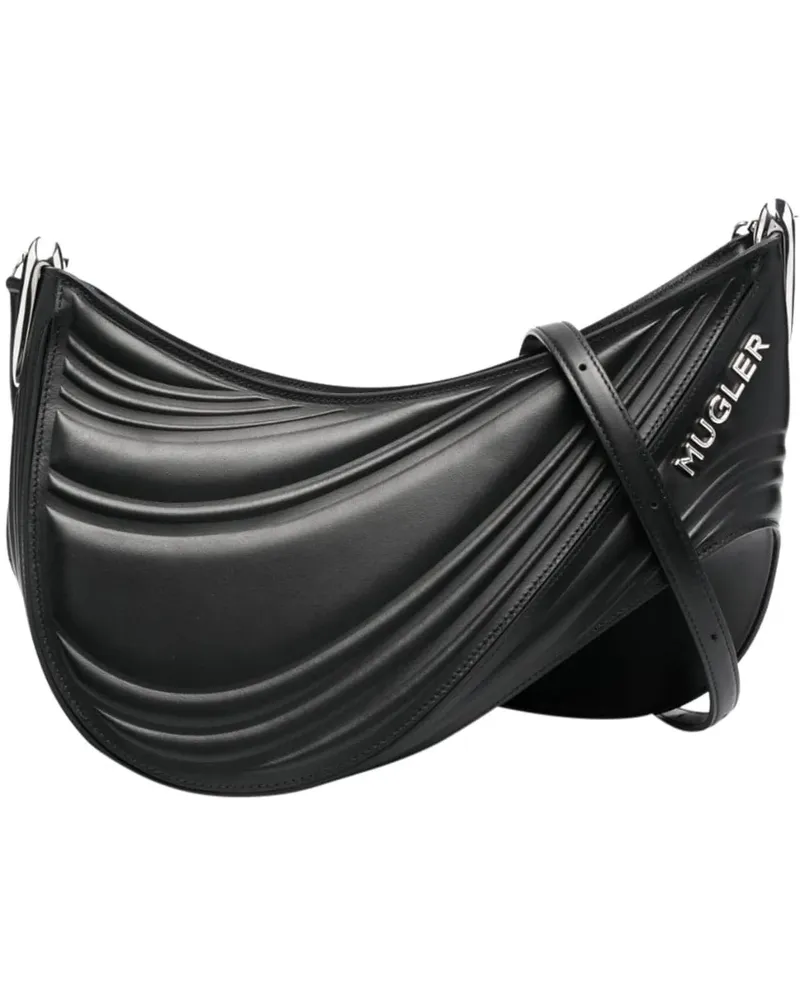 Thierry Mugler Hobo Bags Bags Black schwarz Schwarz