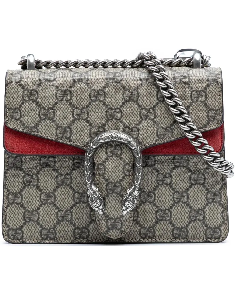 Gucci Hobo Bags Small GG Supreme Dionysus Crossbody braun Braun