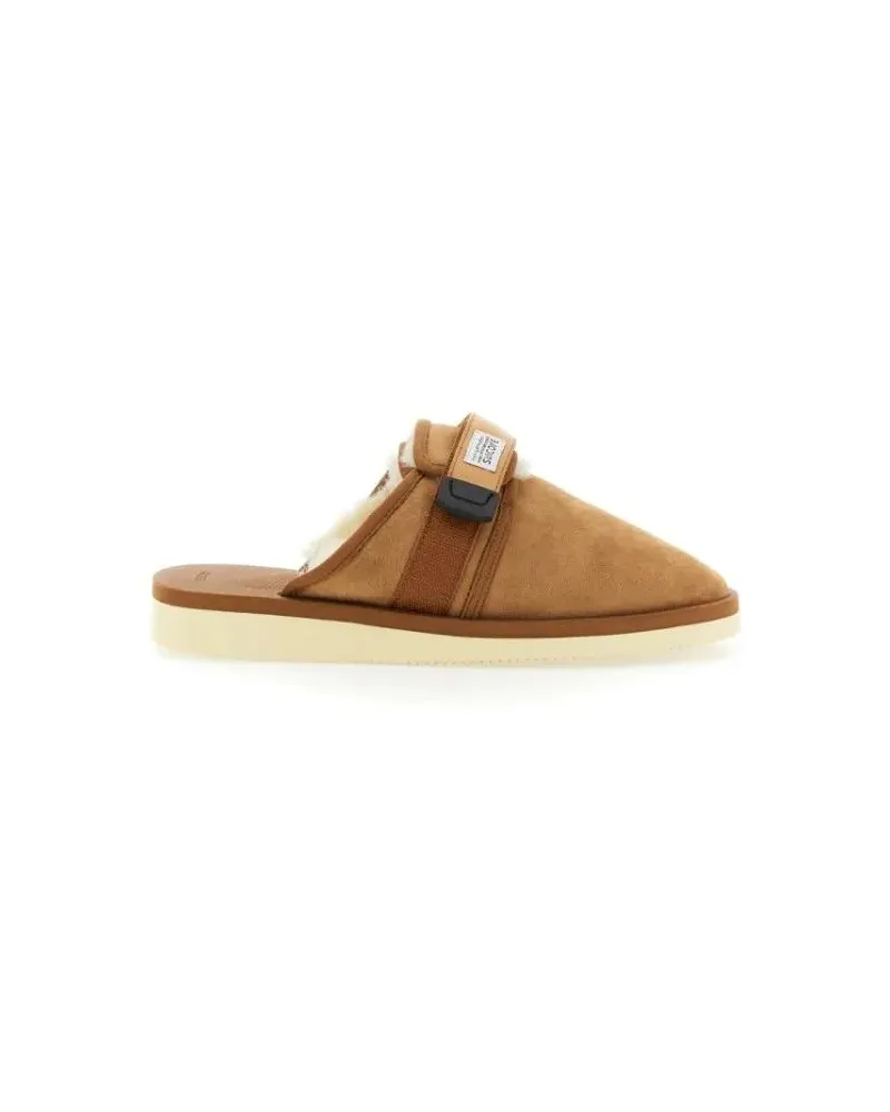 SUICOKE Sandalen Suede Slip-On Ciabatta M2ab braun Braun