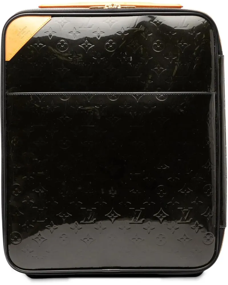 Louis Vuitton Weekender Monogram Vernis Pegase 45 schwarz Schwarz