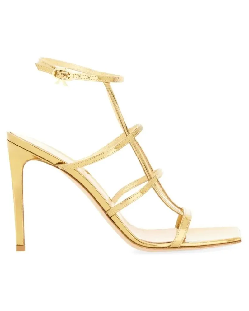 Gianvito Rossi Sandalen "Mondry" Sandal goldfarben 