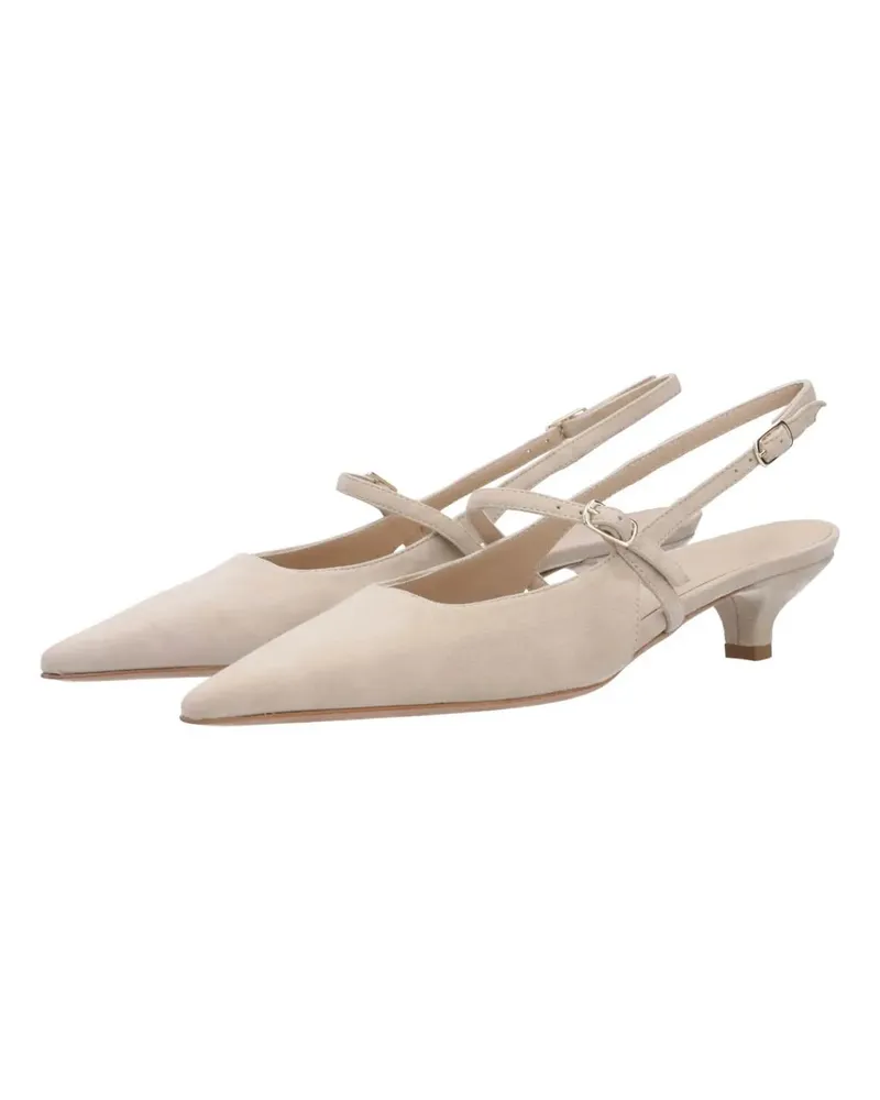 Thea Mika Hohe Schuhe Slingpumps creme Creme