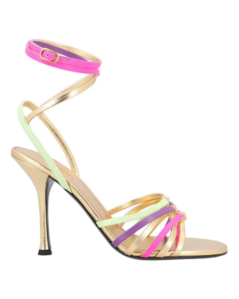 Valentino Garavani Sandalen Rockstud Strappy Sandals bunt Bunt