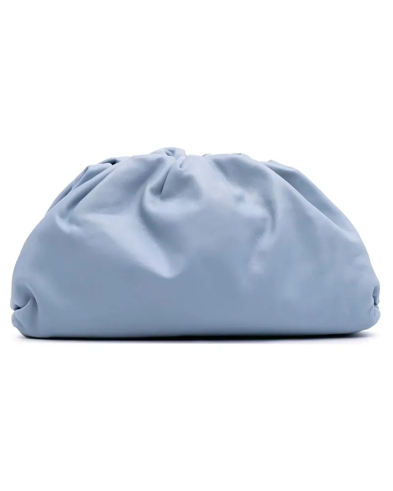 Bottega Veneta Clutches Lambskin The Pouch blau Blau