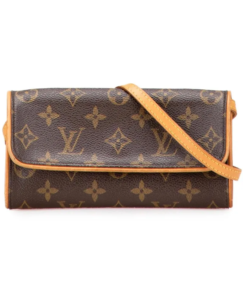 Louis Vuitton Hobo Bags Monogram Pochette Twin PM braun Braun