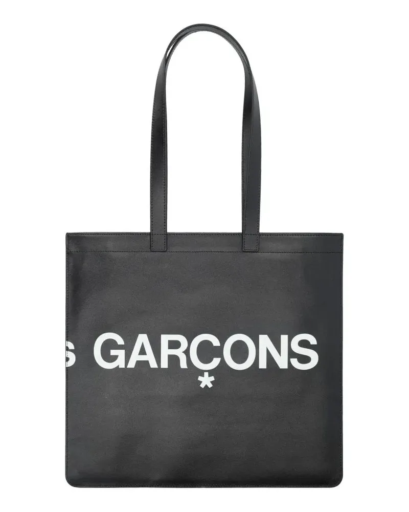 Comme des Garçons Shopper & Totes Huge Logo Tote Bag grau Grau