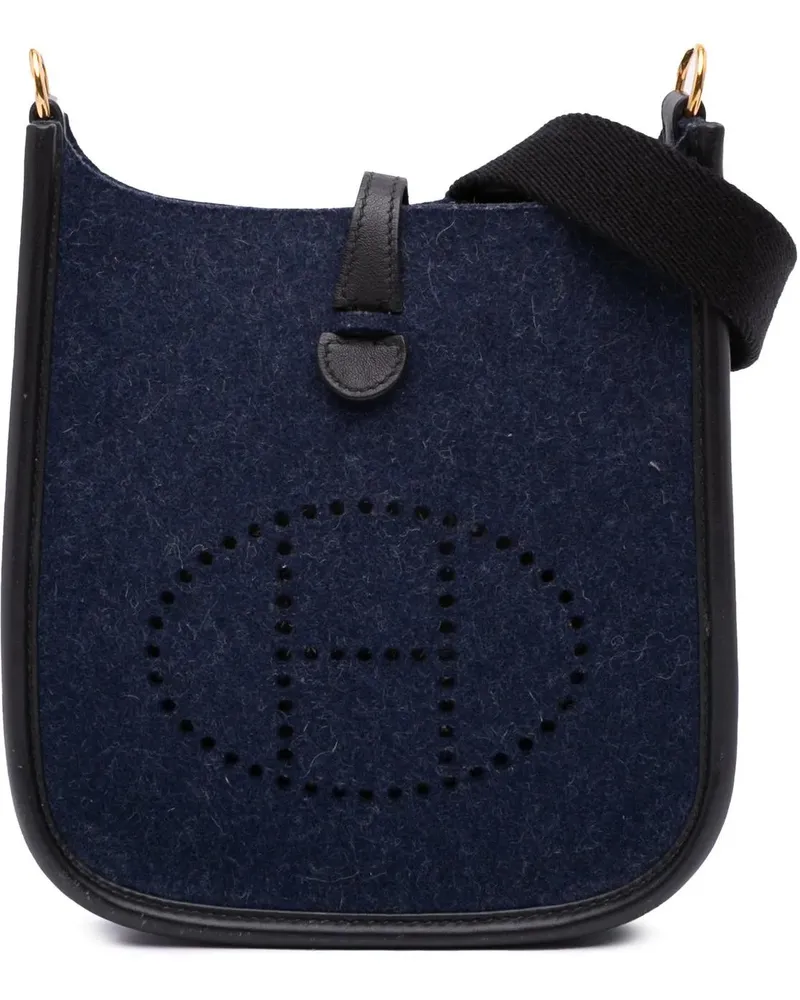 Hermès Hobo Bags 2019 Feutre and Swift Evelyne TPM blau Blau