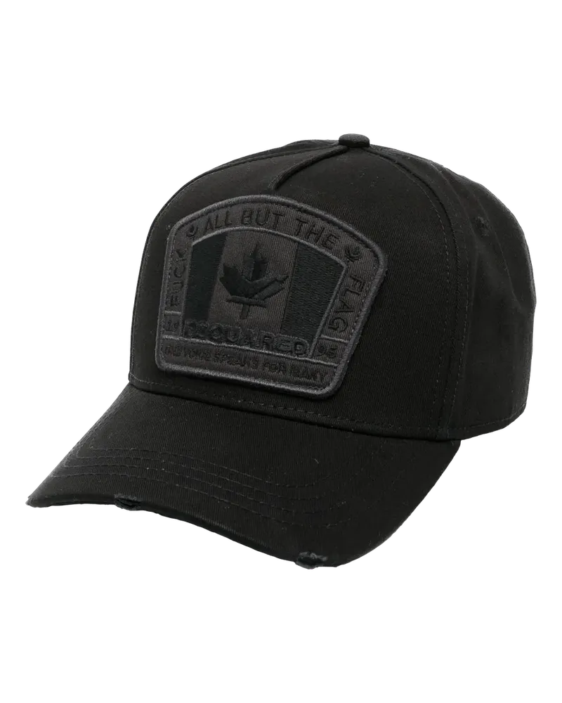 Dsquared2 Mützen Canadian Flag Baseball Cap Schwarz