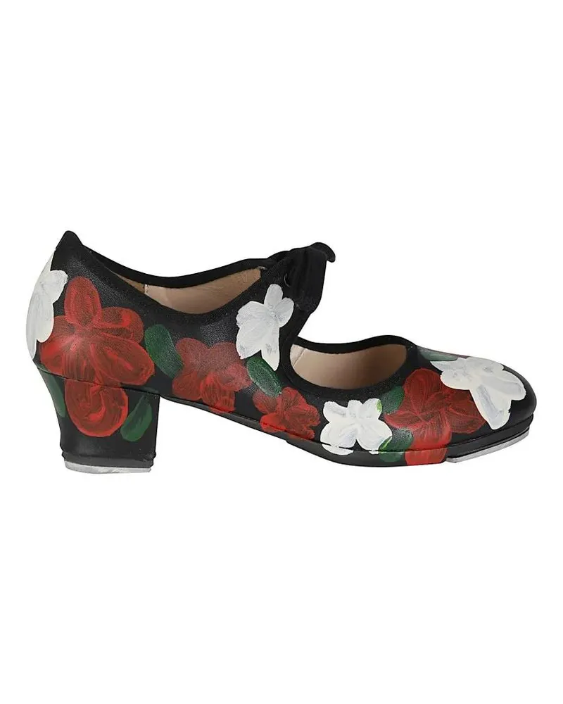 Comme des Garçons Hohe Schuhe Leather Shoes bunt Bunt