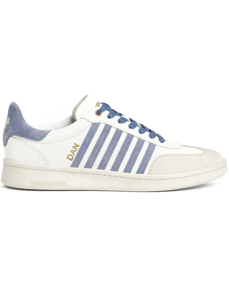 Dsquared2 Low-Top Sneaker Sneakers White Blue blau Blau