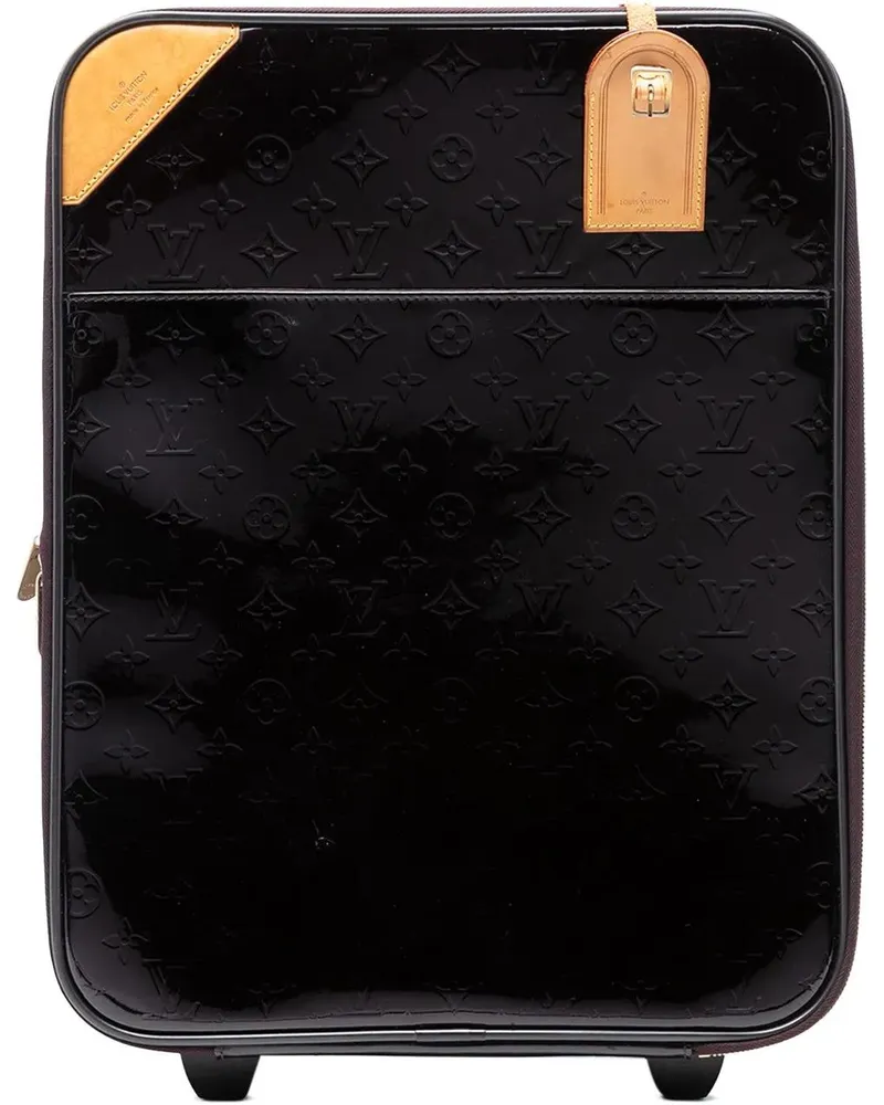 Louis Vuitton Weekender Monogram Vernis Pegase 45 orange Orange