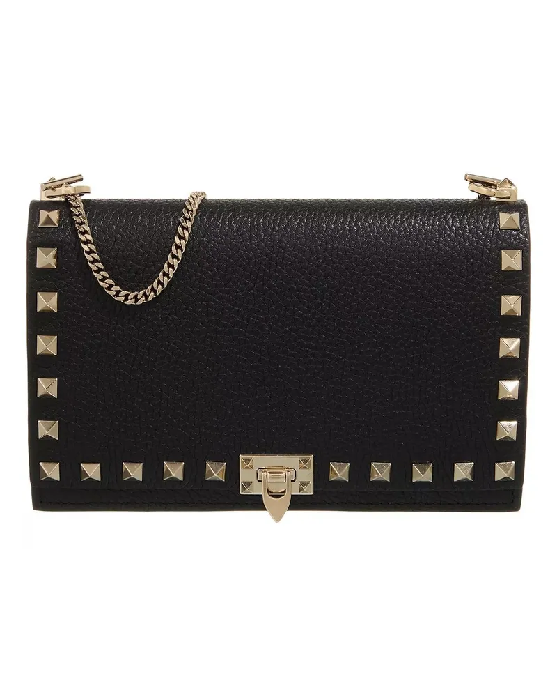 Valentino Garavani Crossbody Bags Mini Bag Rockstud Platinum Studs schwarz Schwarz