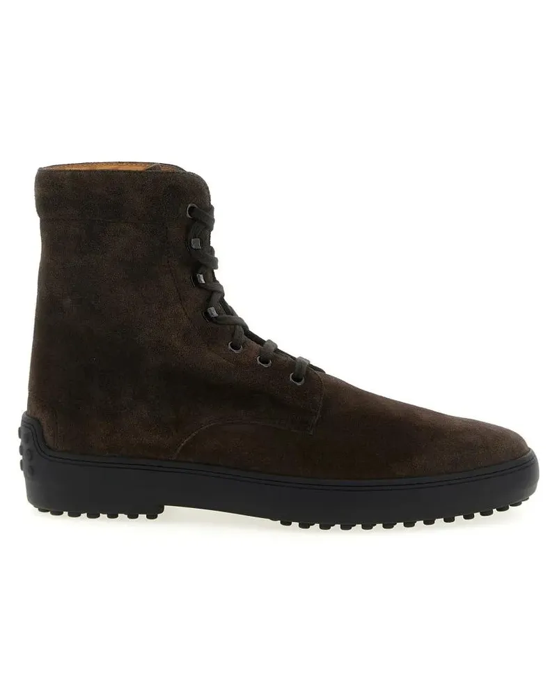 TOD'S Stiefel 'Winter' Ankle Boots schwarz Schwarz