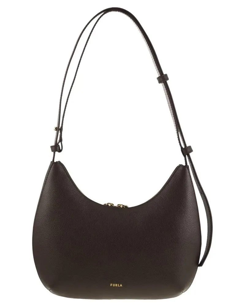 Furla Hobo Bags Goccia S - Shoulder Bag schwarz Schwarz
