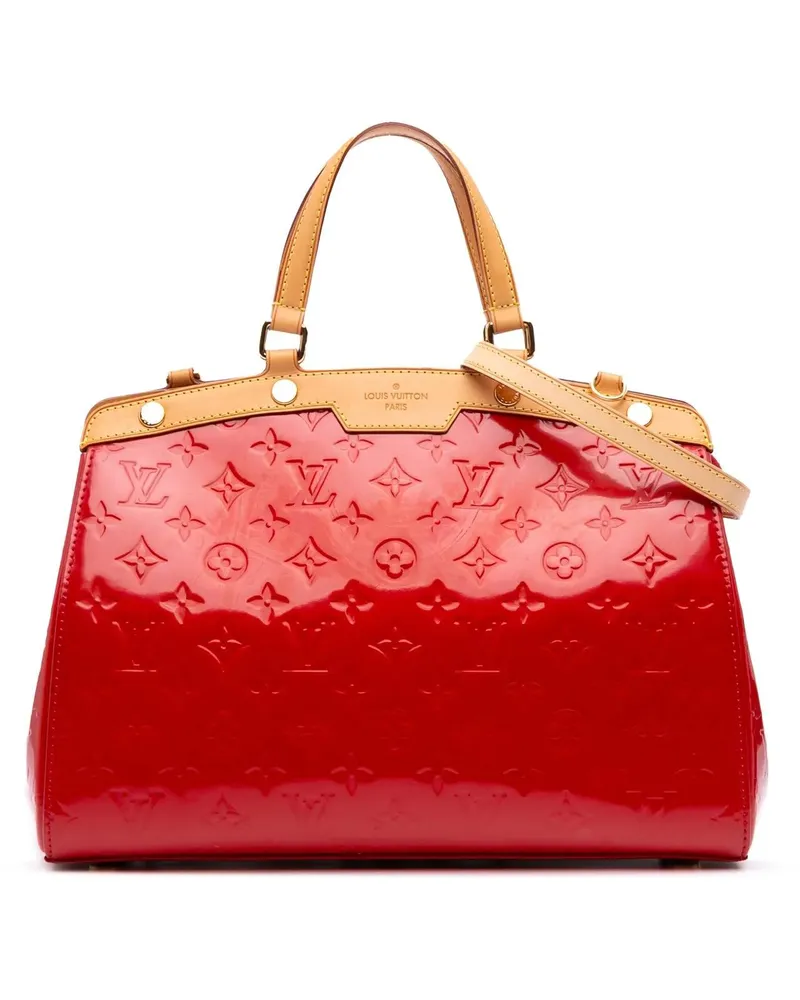 Louis Vuitton Hobo Bags Monogram Vernis Brea MM rot Rot