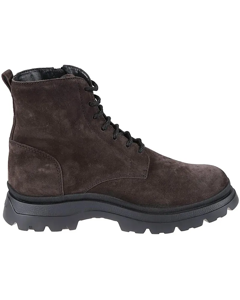 Hogan Stiefel H692 Ankle Boots Brown braun Braun