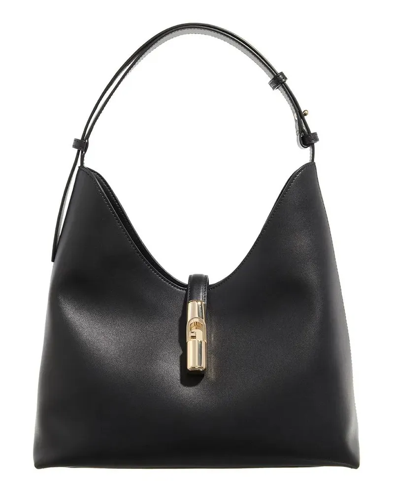 Furla Hobo Bags  Goccia M Hobo schwarz Schwarz
