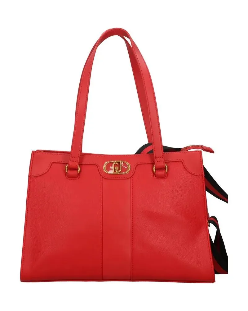 Liu Jo Shopper & Totes Red Eco-Leather Shopping Bag rot Rot