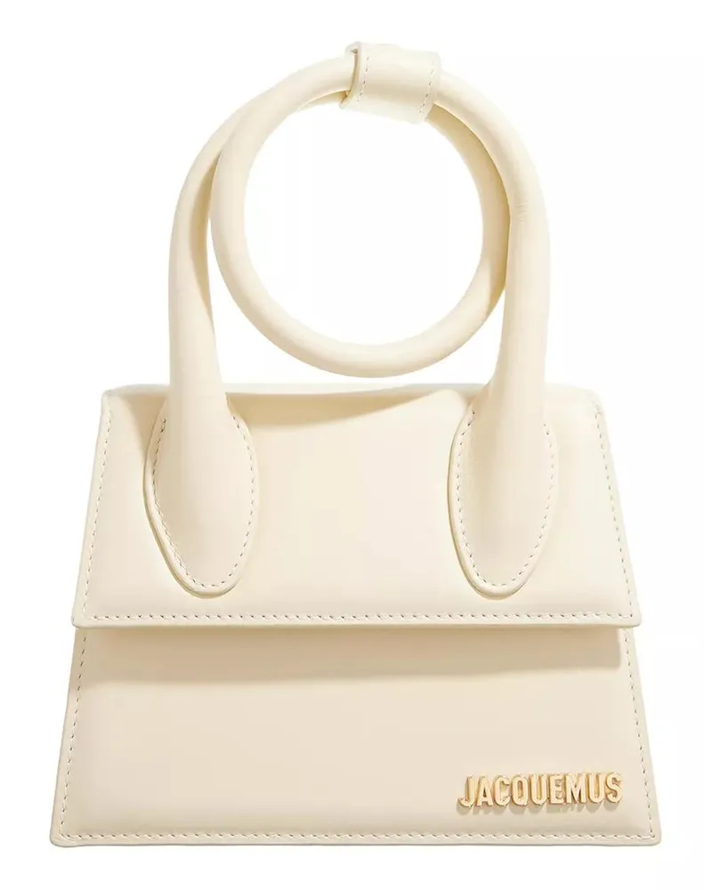 Jacquemus Crossbody Bags Le Chiquito Noeud Shoulder Bag Creme