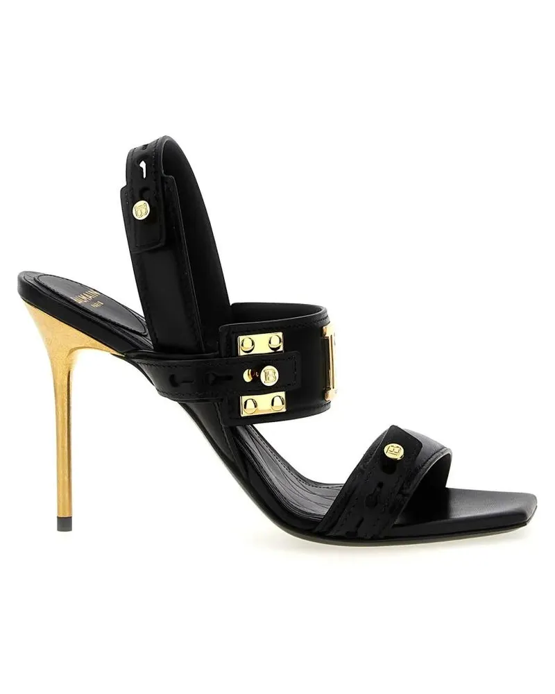 Balmain Sandalen 'B-Buzz' Sandals schwarz Schwarz